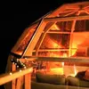 Image de Nuit en Dôme Perché avec Jacuzzi près de Troyes