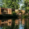 Image de Cabane sur l'eau avec Spa Privatif près de Fontainebleau