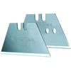 Image de Lot de 5 lames trapèze courtes non perforées 50 mm