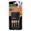 Image de Duracell Chargeur de piles Hi-Speed pour format AA et AAA - 45 mn de charge = 4h d'autonomie