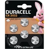 Image de Duracell Pile bouton Lithium CR 2032- Lot de 6