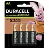 Image de Duracell 4xaa batterie rechargeable aa