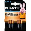 Image de Duracell Pile alcaline AAA / LR3 Optimum - Lot de 4