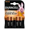 Image de Pile alcaline Duracell AA / LR6 Plus - Lot de 4