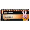 Image de Pile alcaline Duracell AAA / LR3 Plus - Lot de 24