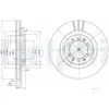Image de Disque de frein DELPHI BG3099 avant, ventilé, 2 pièce