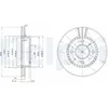 Image de Disque de frein DELPHI BG3206