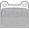 Image de Jeu de plaquettes de frein DELPHI LP0018, arrière