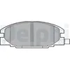 Image de Jeu de plaquettes de frein DELPHI LP629, avant