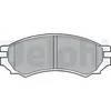 Image de Jeu de plaquettes de frein DELPHI LP670, avant