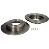 Image de Disque de frein DELPHI BG4017 arrière, plein, 2 pièce