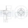 Image de Disque de frein DELPHI BG9033RS arrière, plein, 1 pièce