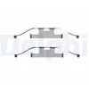 Image de Kit d'accessoires, plaquette de frein DELPHI LX0596