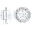 Image de Disque de frein DELPHI BG4142C avant, ventilé, perforé, 2 pièce