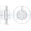 Image de Disque de frein DELPHI BG4330C avant, ventilé, à haute teneur en carbone, 2 pièce