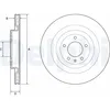 Image de Disque de frein DELPHI BG9126C