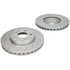 Image de Disque de frein DELPHI BG4657C avant, ventilé, perforé, à haute teneur en carbone, 2 pièce