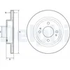 Image de Disque de frein DELPHI BG4830C avant, ventilé, 2 pièce