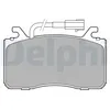 Image de Jeu de plaquettes de frein DELPHI LP3435, avant