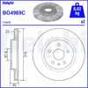 Image de Disque de frein DELPHI BG4969C