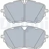 Image de Jeu de plaquettes de frein DELPHI LP3518, avant
