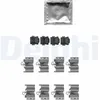Image de Kit d'accessoires, plaquette de frein DELPHI LX0668
