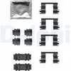 Image de Kit d'accessoires, plaquette de frein DELPHI LX0680