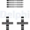 Image de Kit d'accessoires, plaquette de frein DELPHI LX0703