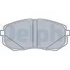 Image de Jeu de plaquettes de frein DELPHI LP3538, avant