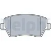 Image de Jeu de plaquettes de frein DELPHI LP3550, avant