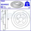 Image de Disque de frein DELPHI BG4992C