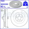 Image de Disque de frein DELPHI BG9339C arrière, ventilé, à haute teneur en carbone, 1 pièce