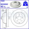 Image de Disque de frein DELPHI BG5006C arrière, ventilé, à haute teneur en carbone, 2 pièce