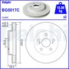 Image de Disque de frein DELPHI BG5017C