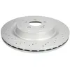 Image de Disque de frein DELPHI BG9414C arrière, ventilé, perforé, à haute teneur en carbone, 1 pièce