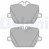 Image de Jeu de plaquettes de frein, frein à disque DELPHI LP3604