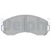 Image de Jeu de plaquettes de frein DELPHI LP3616, avant