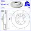 Image de Disque de frein DELPHI BG5027C avant, ventilé, 2 pièce