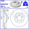 Image de Disque de frein DELPHI BG9370C, 1 pièce