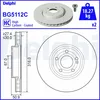 Image de Disque de frein DELPHI BG5112C