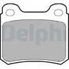 Image de Jeu de plaquettes de frein DELPHI LP915, arrière