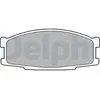 Image de Jeu de plaquettes de frein DELPHI LP981, avant
