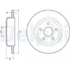 Image de Disque de frein DELPHI BG4772C arrière, plein, 2 pièce