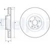 Image de Disque de frein DELPHI BG9172C avant, ventilé, 1 pièce