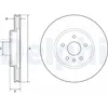 Image de Disque de frein DELPHI BG4783C avant, ventilé, 2 pièce