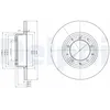 Image de Disque de frein DELPHI BG3982C arrière, plein, 2 pièce