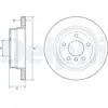 Image de Disque de frein DELPHI BG4946C arrière, ventilé, à haute teneur en carbone, 2 pièce