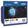 Image de Brother LC1280XL Cartouche d'encre originale grande capacité - Pack de 4 (Noir, Cyan, Magenta, Jaune)