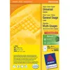 Image de Etiquettes multi usages Avery 3653 - 105x42.3 mm - pour laser jet d'encre et copieur - blanc - boîte de 1400