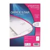 Image de Etiquettes écologiques multi-usages Avery - 70 x 31 mm - 100 planches A4 - blanches - paquet de 2700